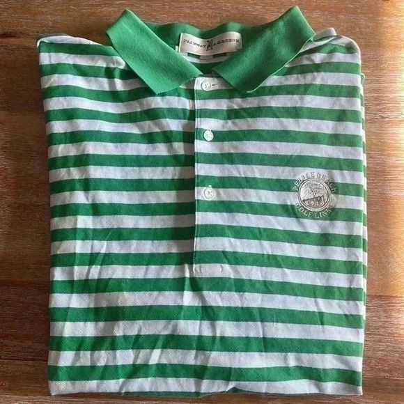 Fairway & Greene Green Stripe Polo SZ XL - Picture 1 of 4